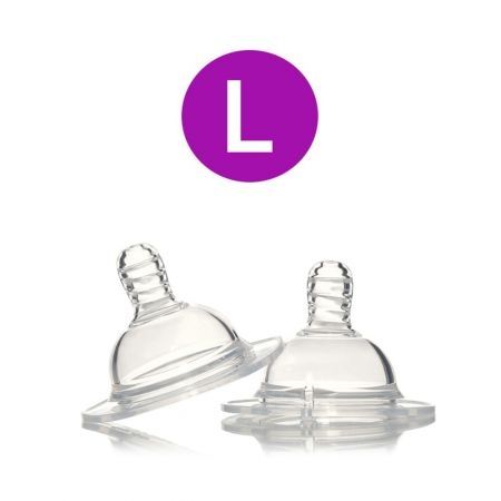 Twistshake Anti-Colic биберон за хранене размер L 2 бр.