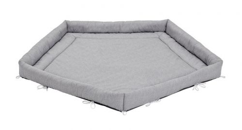 Килимче кошара за игра BabyDEN Grey/Denim