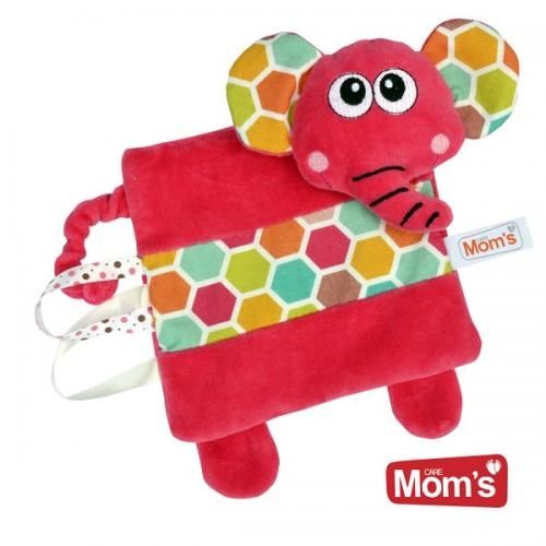 MOM'S CARE Мека играчка - одеялце за гушкане Слонче