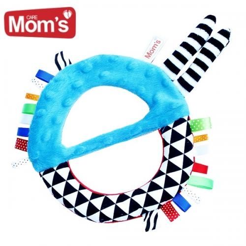 MOM'S CARE Мека играчка Огледало Синя