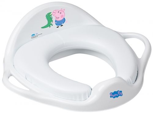 CHIPOLINO - Тоалетна мека седалка"Peppa Pig"бяло+синьо