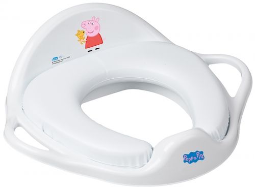 CHIPOLINO - Тоалетна мека седалка"Peppa Pig"бяло+розово