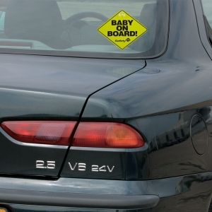 Safety 1 -  Табела „Бебе в колата“ 1 бр./оп.