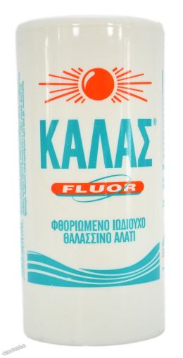 Трапезна сол с флуор КАЛАС Fluor 250 гр.