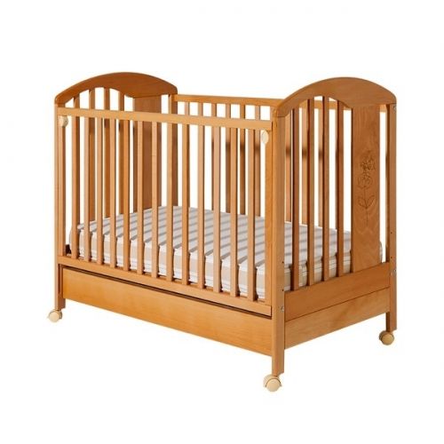 BUCKO  Детско дървено легло Lilly 60/120см, натур