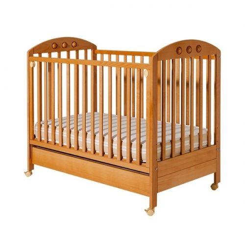 BUCKO  Детско дървено легло Nora 60/120см, натур