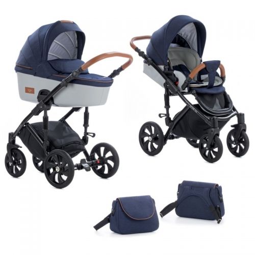 Tutis Zippy Бебешка количка 2в1  Viva Life 071, Smoke Grey
