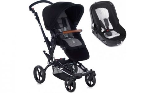 Jane - Бебешка количка  Epic Matrix Light 2   T34  2в1  Jet Black  2018