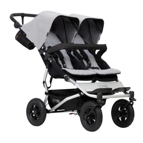 Mountain Buggy Количка за близнаци 'Duet' Silver