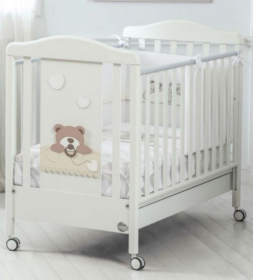  Baby Expert  Детско креватче Ciuccione бял/беж