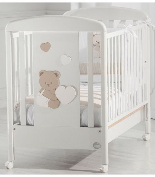  Baby Expert  Детско креватче  Balu бял/беж