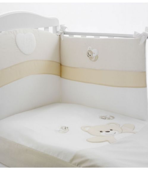  Baby Expert Детски спален комплект от 4 части  Baby Orsetto