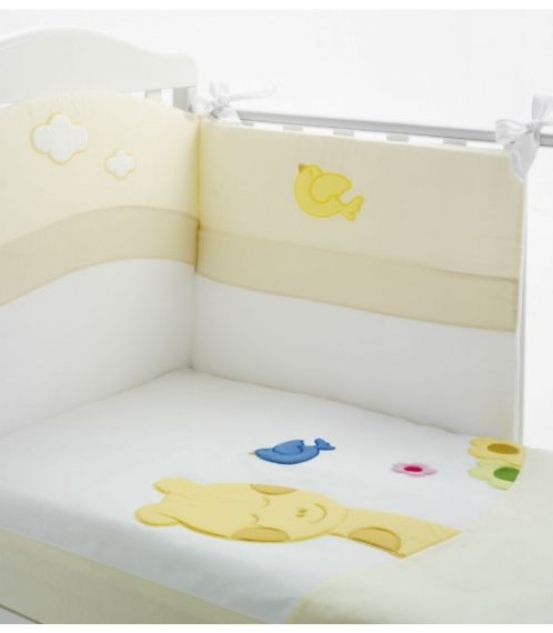  Baby Expert Детски спален комплект от 4 части  Giraffina 