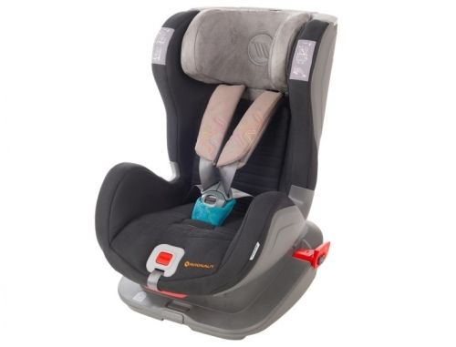 Avionaut - Детско столче за кола Glider Softy IsoFix (9 -25кг) - Grey/Blue