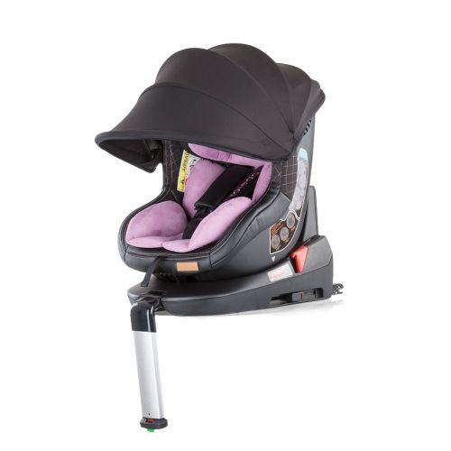 Chipolino столче за кола  Толедо ISOFIX  (0-28 кг) Роза