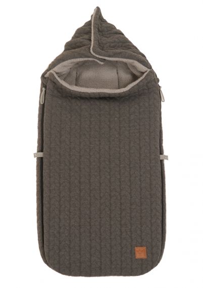 Чувалче за бебешка количка KAISER Knitty anthracite