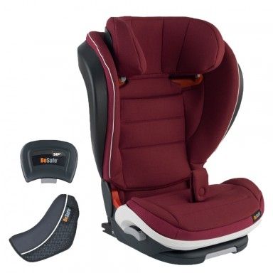 BeSafe Столче за кола iZi Flex FIX i-Size Burgundy Melange 