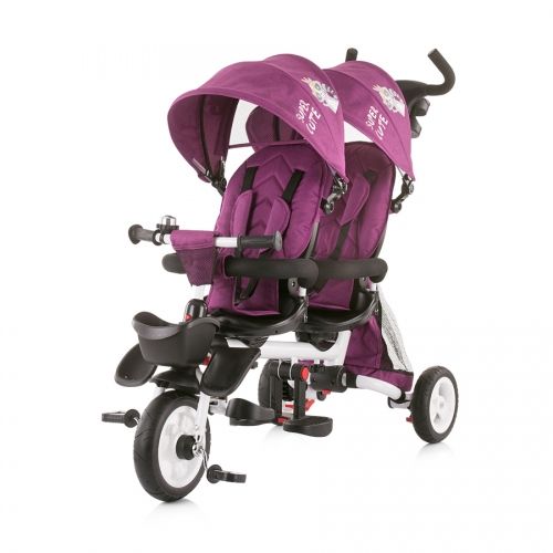 Chipolino - Триколка за близнаци  2FUN аметист