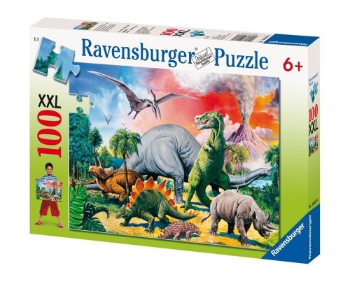 Ravensburger Пъзел Динозаври 100 ел.