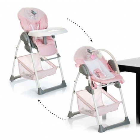 Hauck - Столче за хранене 2в1 Sit`n Relax Relax Birdie