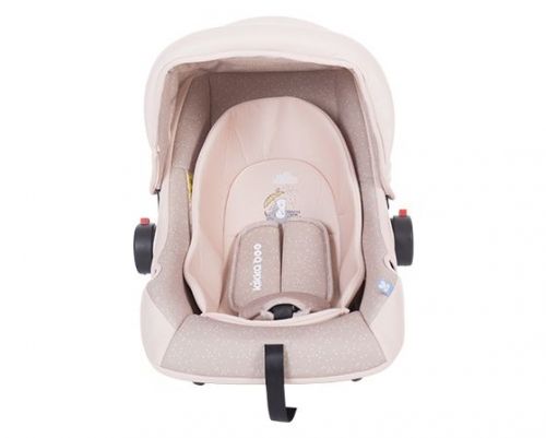 KikkaBoo  Little Traveler Столче за кола  Pink Rabbit