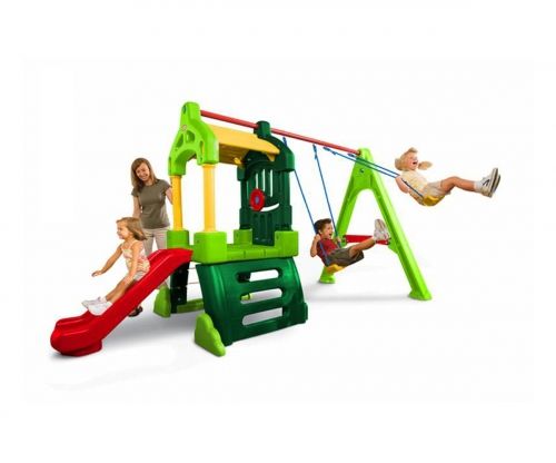 Little Tikes - Детски център за игра Clubhouse Swingset