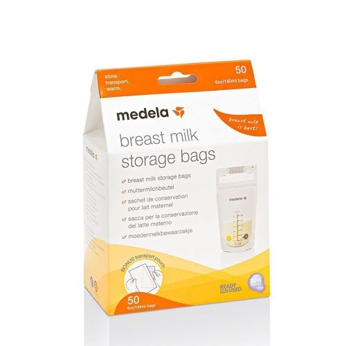 Medela - Пликчета за съхранение на кърма 50бр. 