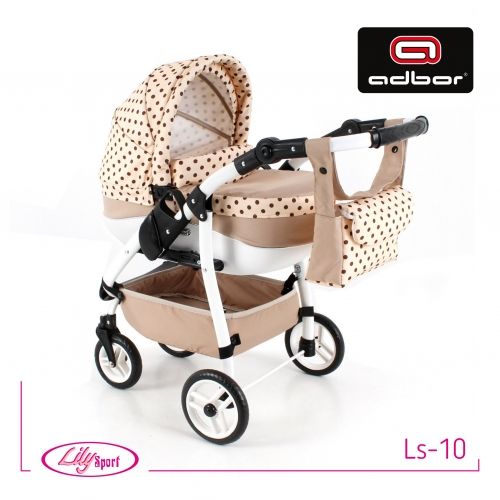 Adbor - Бебешка количка за кукли Lily K10