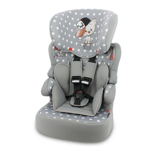  Lorelli X-DRIVE Plus  Детско столче за кола (9-36 кг) Grey COOL CAT