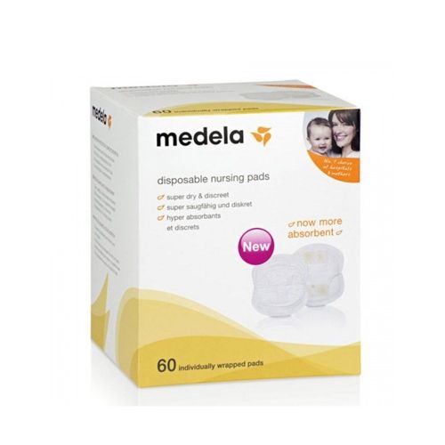 Medela Абсорбиращи подплънки за еднократна употреба 60 бр. Disposable Bra Pads