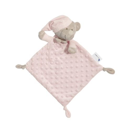 Interbaby  ДуДу Играчка за гушкане и приспиване розово Мече