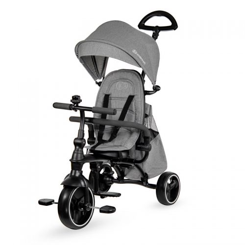 KinderKraft триколка Jazz 4в1 сива