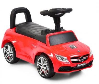 Детска кола за яздене Moni Mercedes C63 Coupe Червено