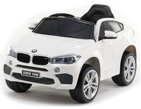Мони - Акумулаторен джип BMW X6M Бял