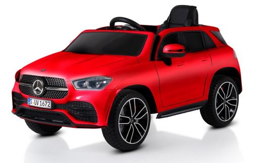 Мони - Акумулаторен джип Mercedes GLE450 Металик Червен