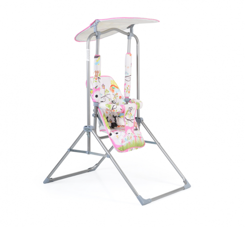 Люлка със сенник Moni Fanny Pink