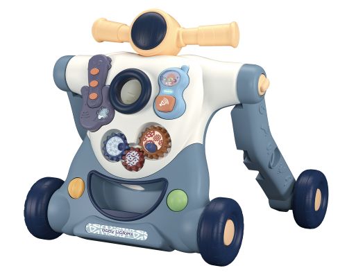 Kikka Boo Музикален уолкър за прохождане 4в1 Robo Blue