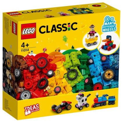 Lego Classic - Конструктор за 9 фигури с колела