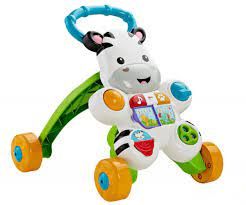 Fisher Price - Бебешка играчка за прохождане Зебра