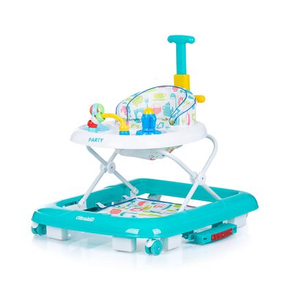 Chipolino Детска Проходилка 4 в1 "Party" Mint
