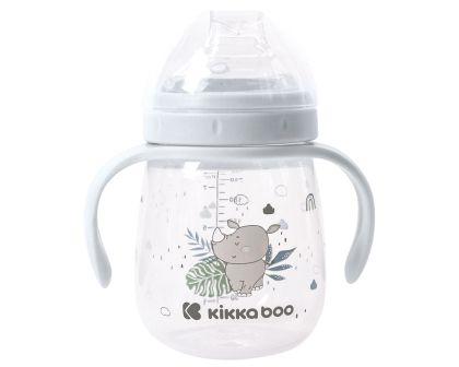 Kikka Boo -Чаша със силиконов накрайник Savanna 240мл. Blue
