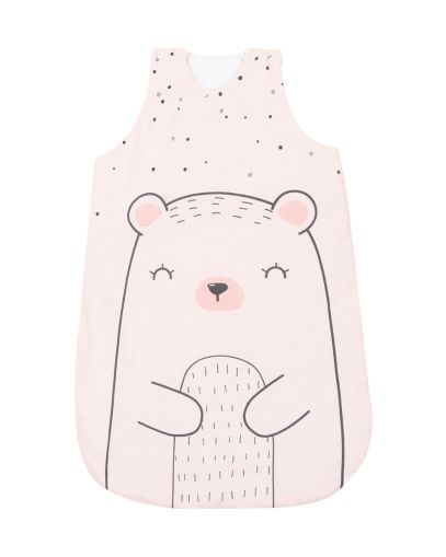 Kikka Boo -Зимен спален чувал 0-6 месеца Bear with me Pink