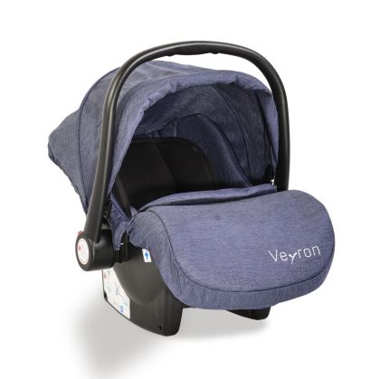 Мони - Детско столче/ кошничка за кола 0-13 кг Veyron denim