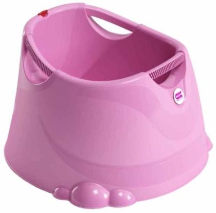 OKBaby - Бебешка вана за къпане и сядане OPLA - pink