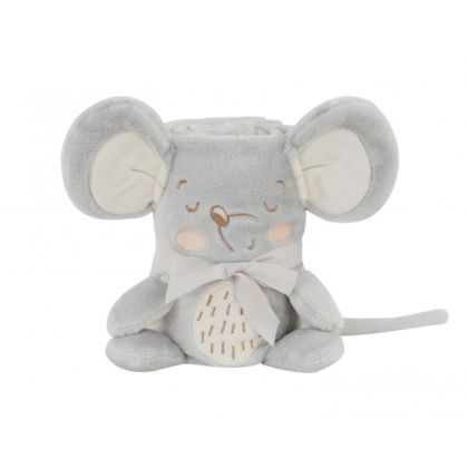 KikkaBoo 3D Бебешко поларено одеяло  Joyful Mice