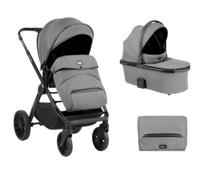 Kikka Boo Бебешка количка 2в1 Tiffany Light Grey
