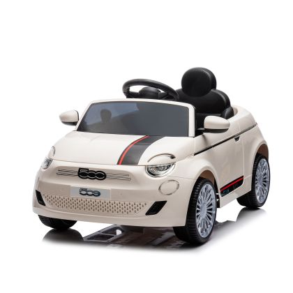 Chipolino Акумулаторна кола Fiat 500 бяла