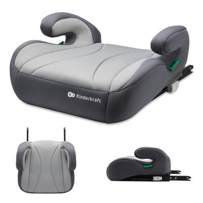 KinderKraft I-BOOST бустерна седалка за кола сива