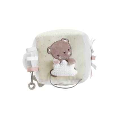 Kikka Boo Плюшено кубче Dream Big Beige