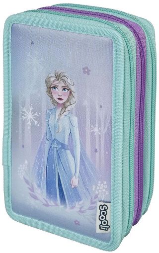 Undercover Scooli - Несесер с 3 ципа и аксесоари Frozen